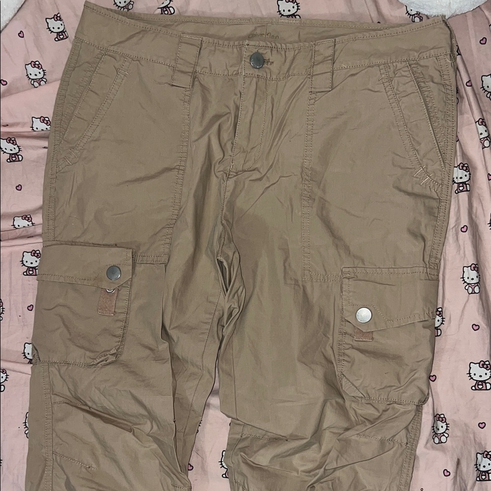 Calvin Klein Brown Cargo Pants